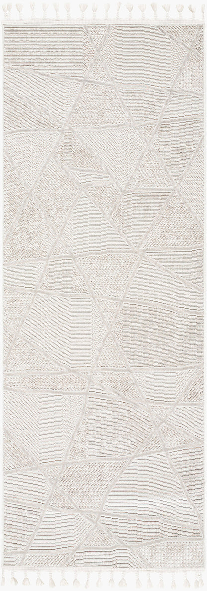 Finland FND-2302 7ft Runner Machine Woven Runner Rug