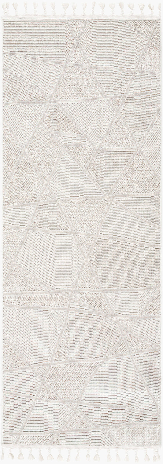 Finland FND-2302 7ft Runner Machine Woven Runner Rug