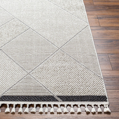 Finland FND-2303 7ft Runner Machine Woven Runner Rug