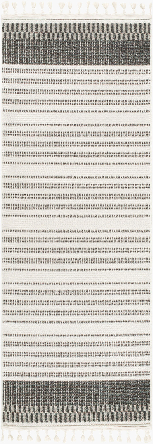 Finland FND-2305 7ft Runner Machine Woven Runner Rug