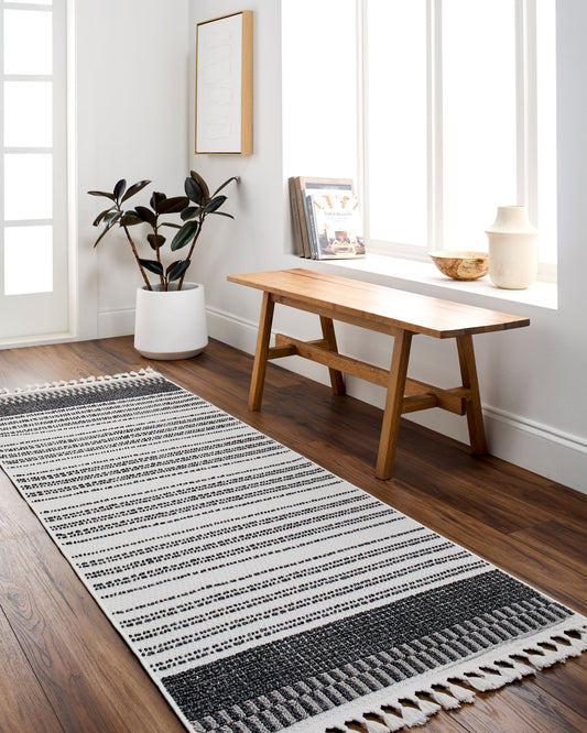 Finland FND-2305 9' x 12' Machine Woven Area Rug