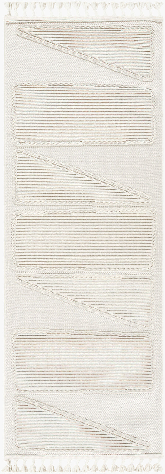 Finland FND-2306 7ft Runner Machine Woven Runner Rug