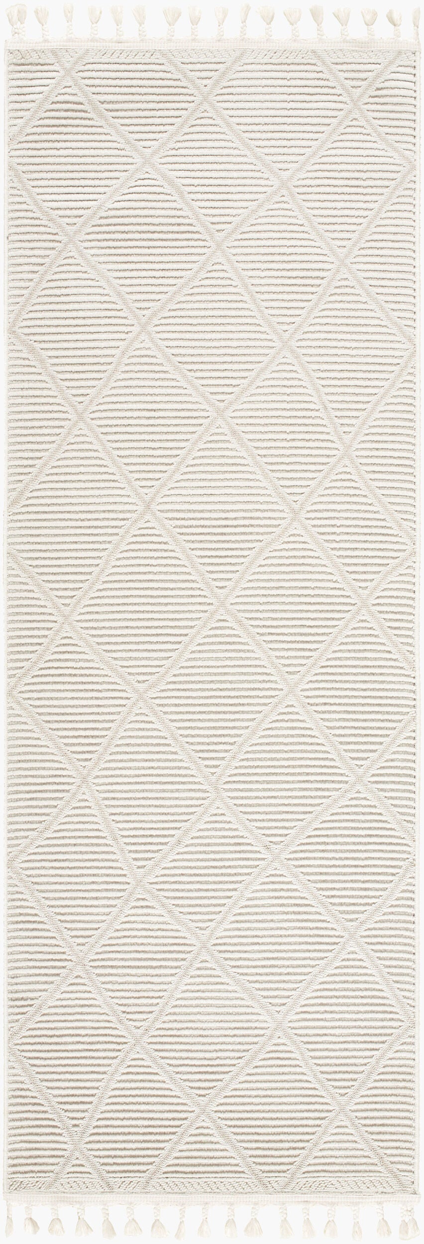 Finland FND-2309 7ft Runner Machine Woven Runner Rug