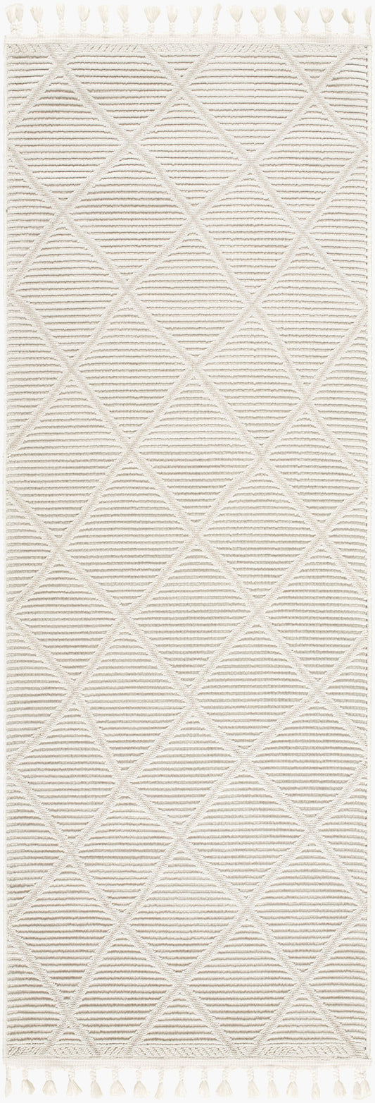 Finland FND-2309 7ft Runner Machine Woven Runner Rug