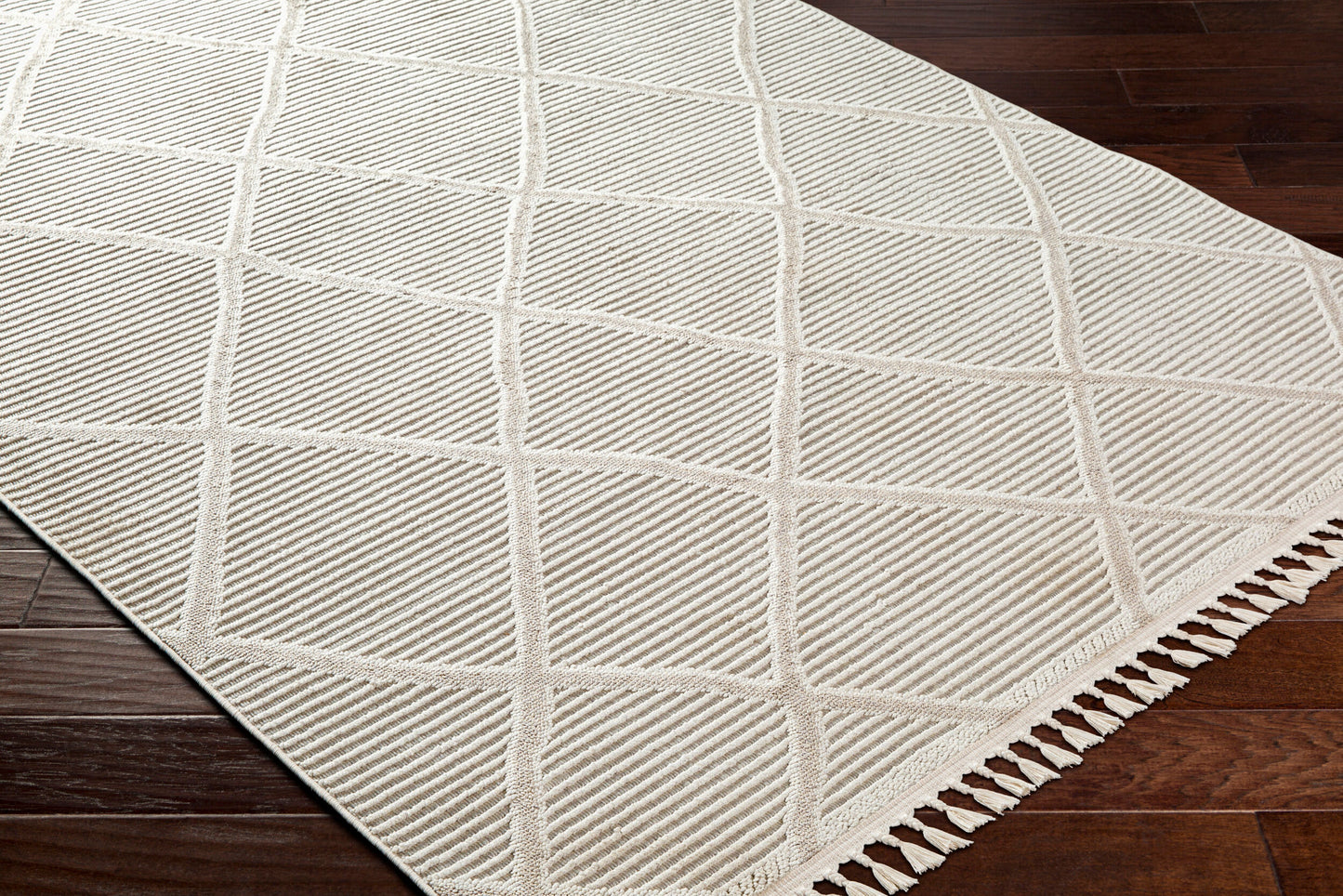 Finland FND-2309 7ft Runner Machine Woven Runner Rug
