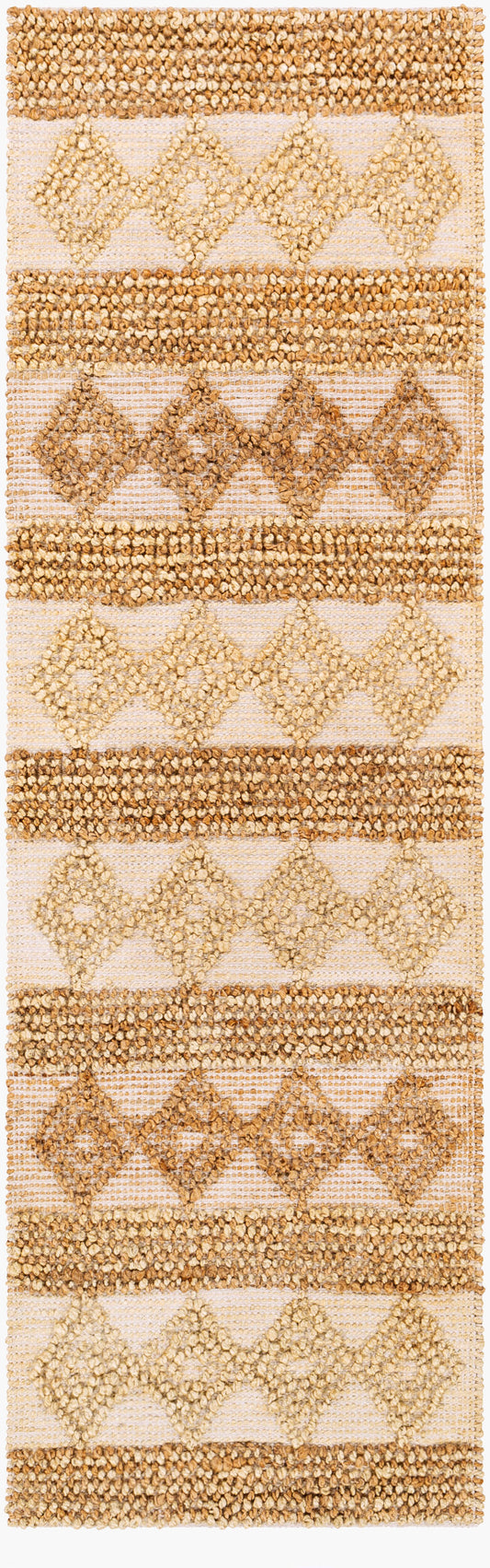 Farmhouse Naturals FNS-2301 8ft Runner Handmade Runner Rug