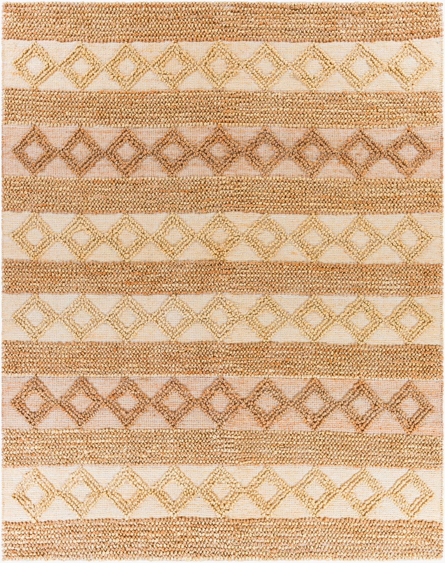 Alfombra decorativa hecha a mano Farmhouse Naturals FNS-2301 de 2' x 3'