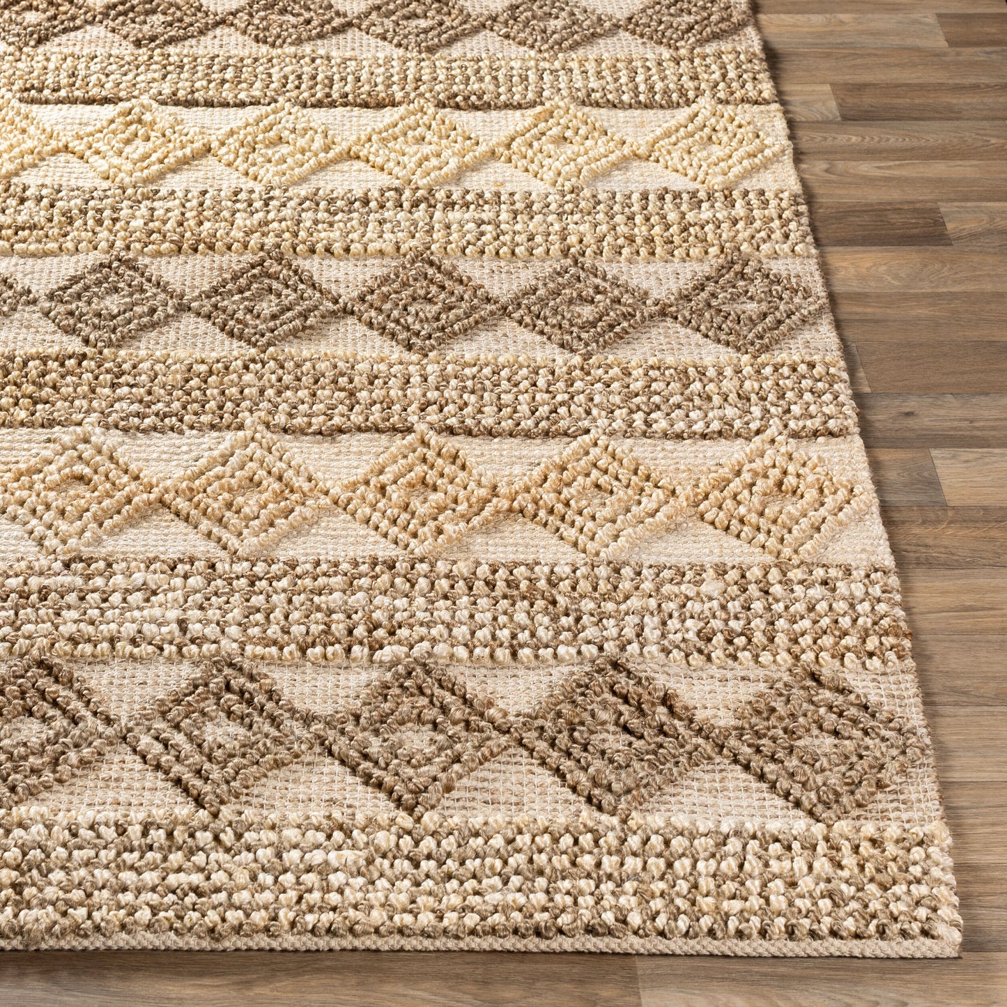 Alfombra hecha a mano Farmhouse Naturals FNS-2302 de 2,44 m x 3 m