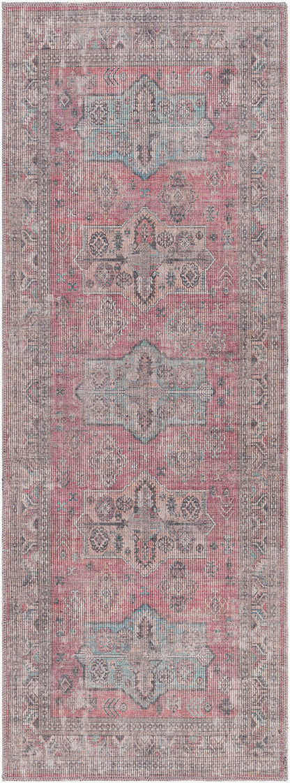 Farrell FRL-2300 12ft Runner Machine Woven Washable Runner Rug