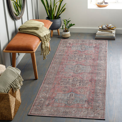 Farrell FRL-2300 12ft Runner Machine Woven Washable Runner Rug