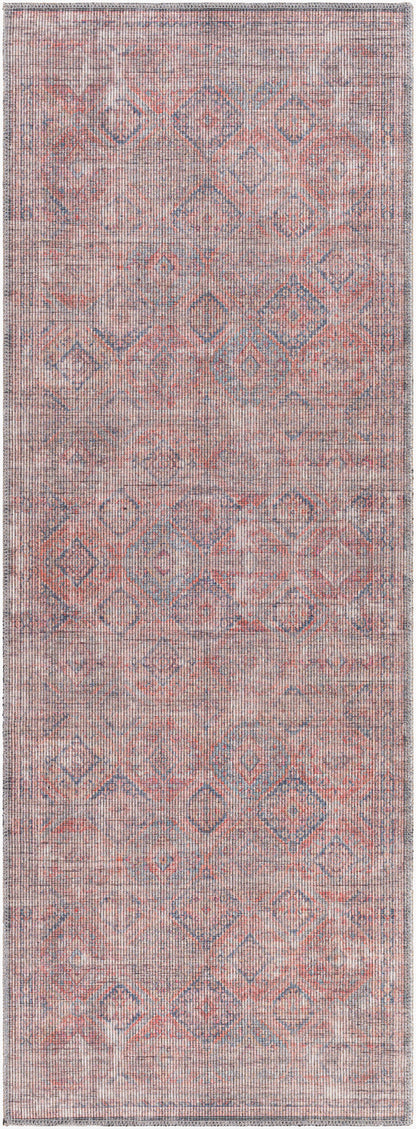 Farrell FRL-2301 7ft Runner Machine Woven Washable Runner Rug