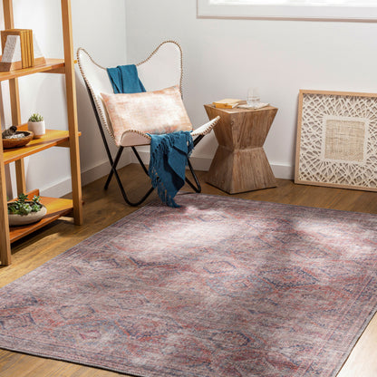 Farrell FRL-2301 5' x 7' Machine Woven Washable Area Rug