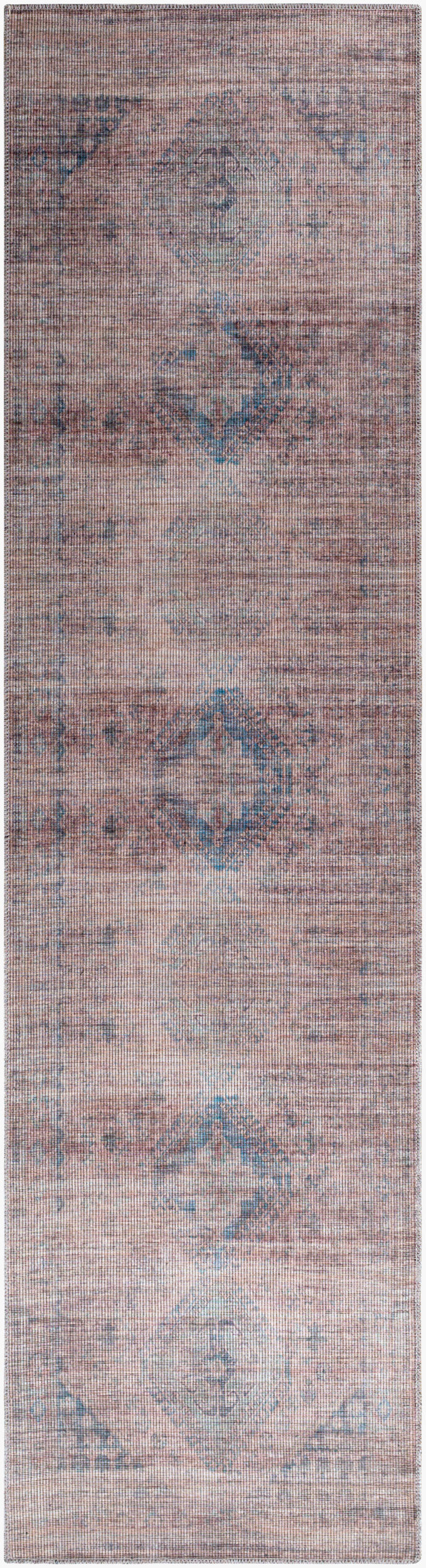 Farrell FRL-2302 10ft Runner Machine Woven Washable Runner Rug