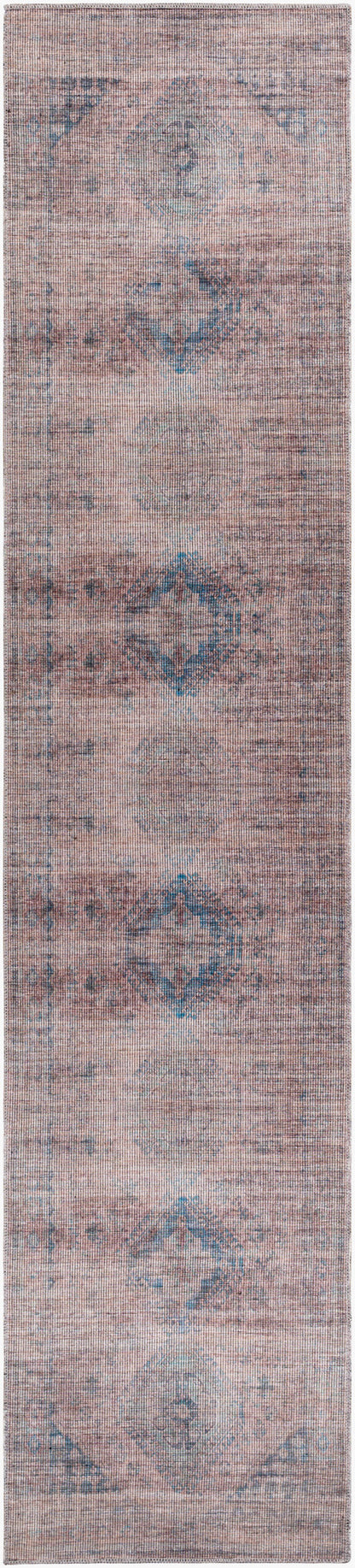 Farrell FRL-2302 12ft Runner Machine Woven Washable Runner Rug