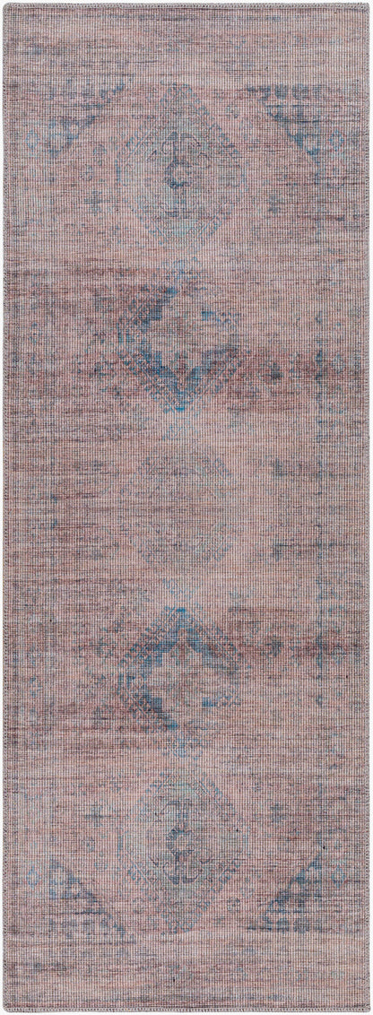 Farrell FRL-2302 7ft Runner Machine Woven Washable Runner Rug