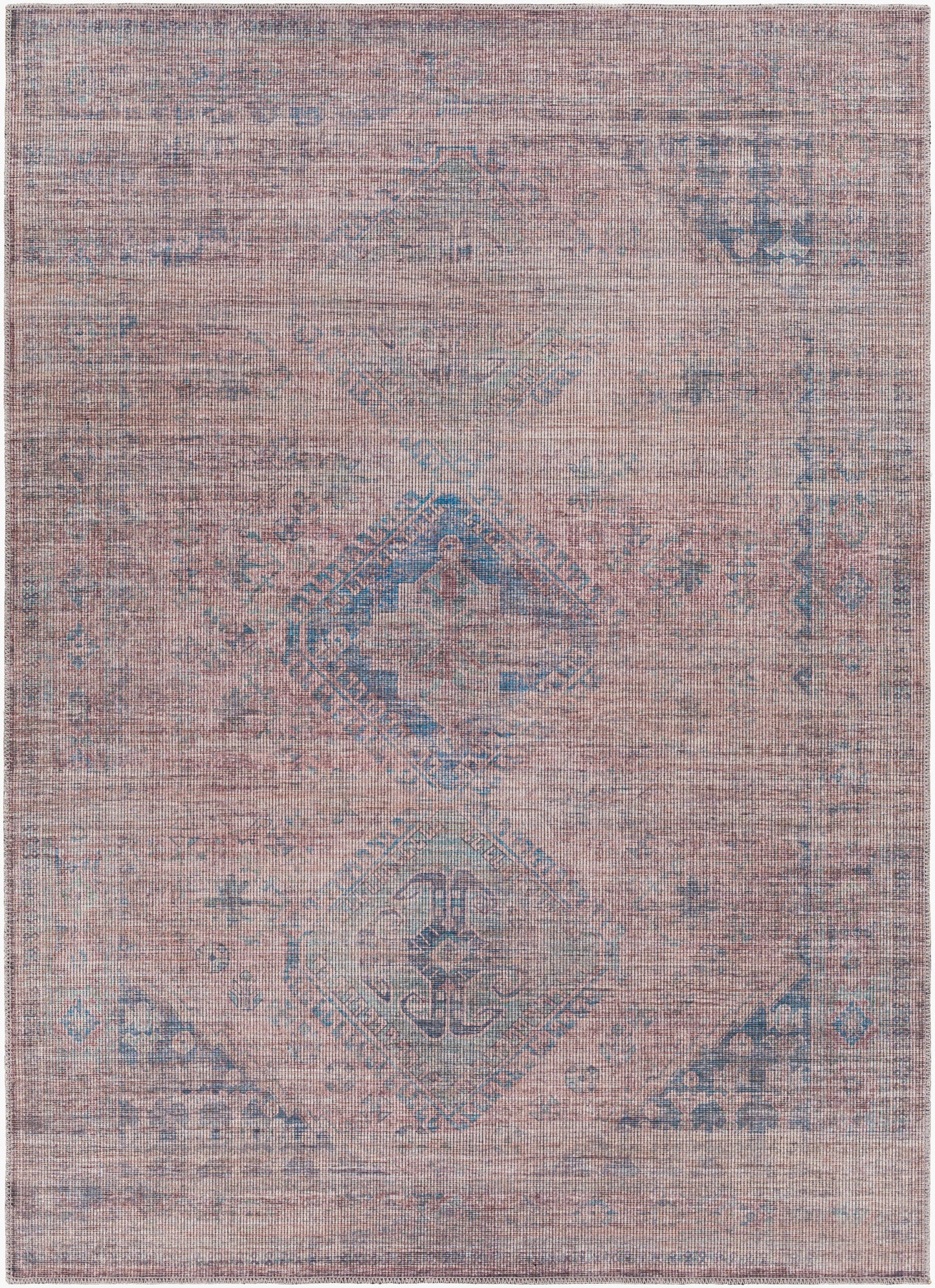 Farrell FRL-2302 5' x 7' Machine Woven Washable Area Rug