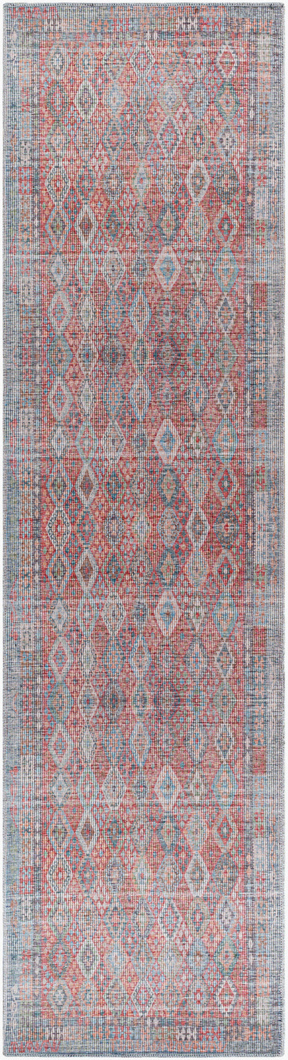 Farrell FRL-2303 10ft Runner Machine Woven Washable Runner Rug