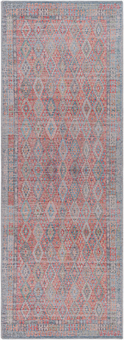 Farrell FRL-2303 7ft Runner Machine Woven Washable Runner Rug