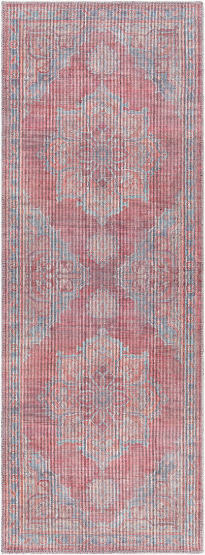Farrell FRL-2304 12ft Runner Machine Woven Washable Runner Rug