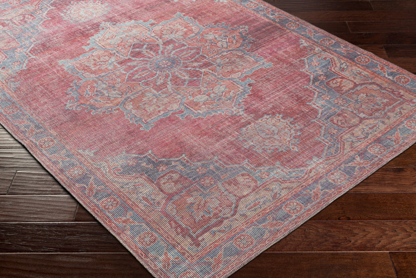 Farrell FRL-2304 7ft Runner Machine Woven Washable Runner Rug