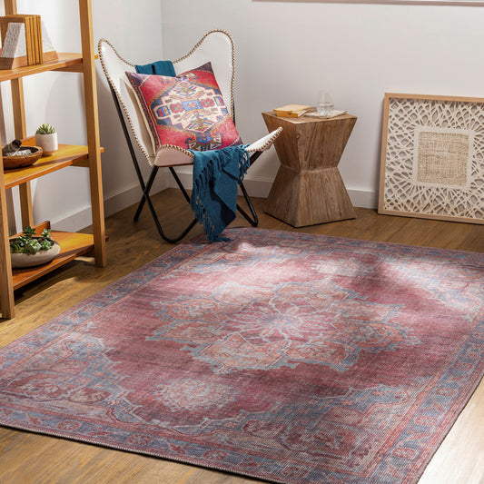 Farrell FRL-2304 9' x 12' Machine Woven Washable Area Rug