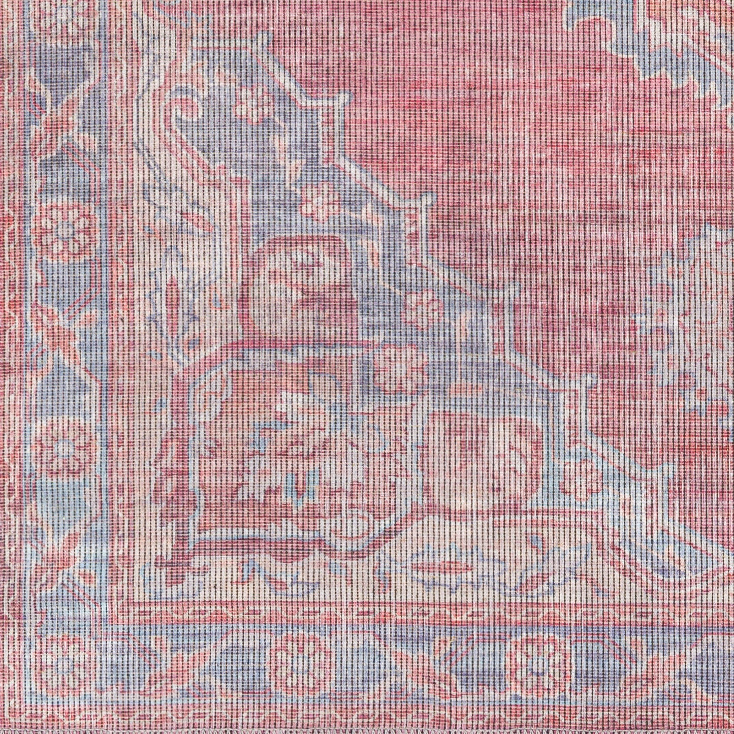 Farrell FRL-2304 7ft Runner Machine Woven Washable Runner Rug