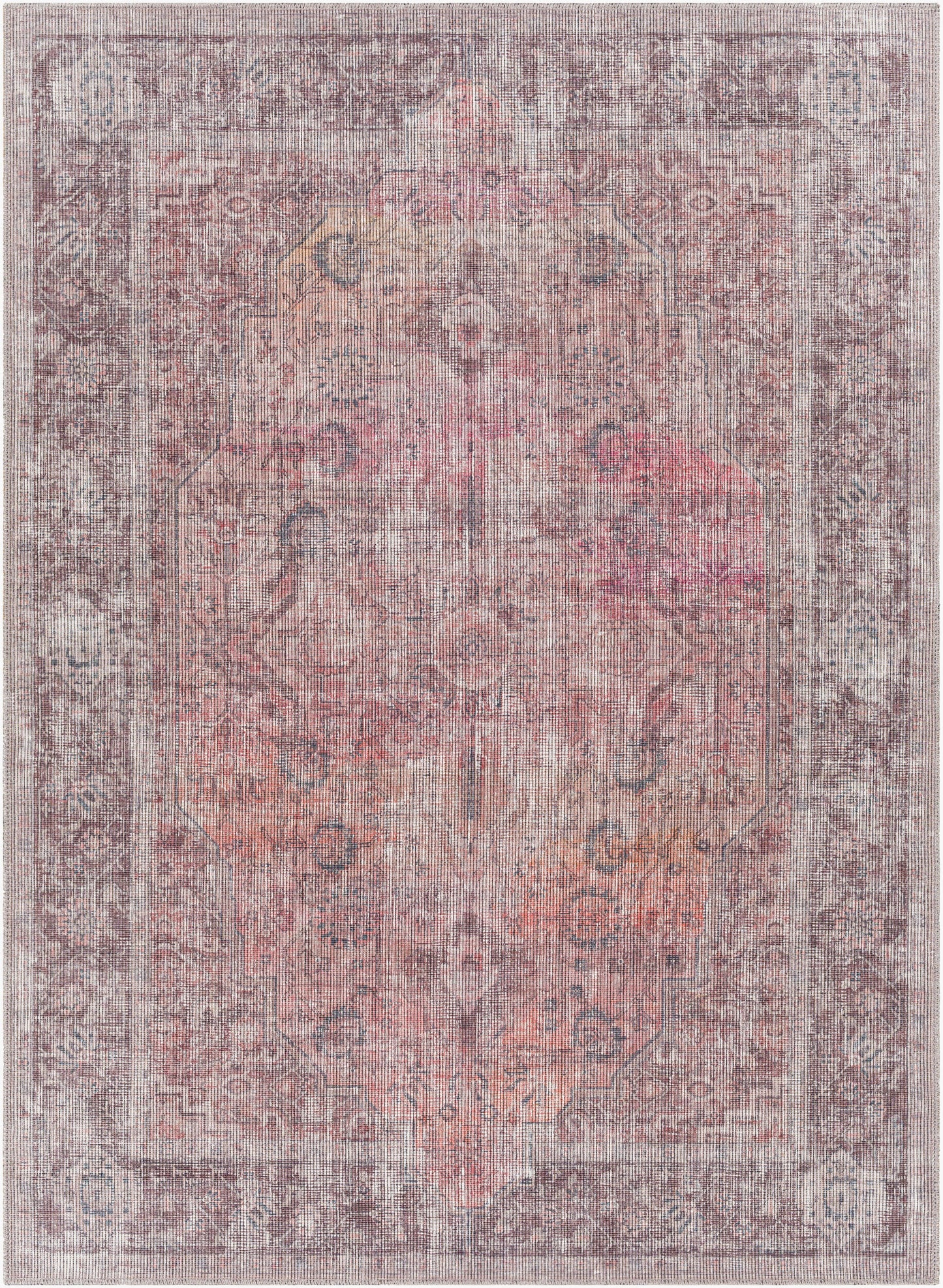 Farrell FRL-2305 5' x 7' Machine Woven Washable Area Rug