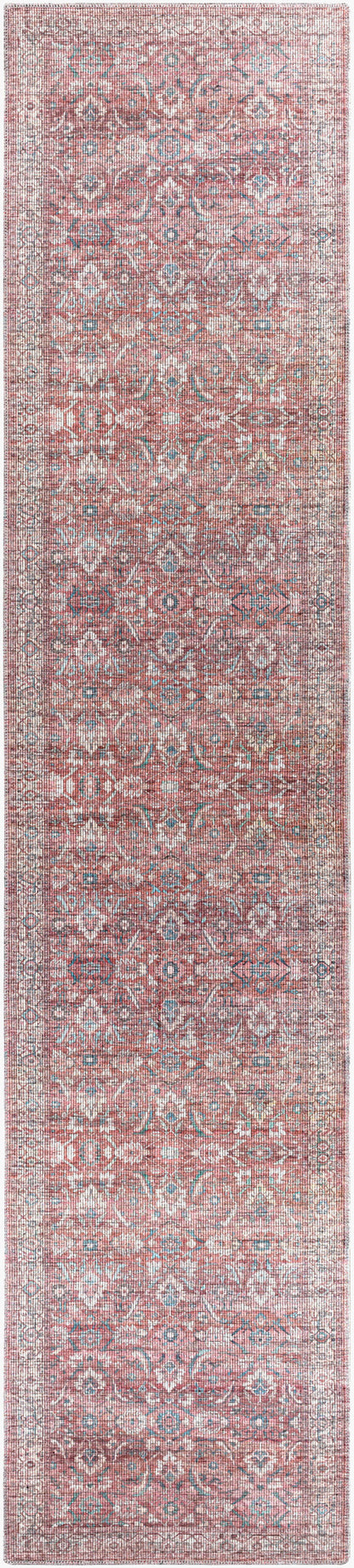 Farrell FRL-2307 12ft Runner Machine Woven Washable Runner Rug