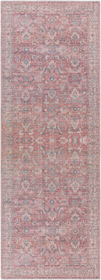 Farrell FRL-2307 7ft Runner Machine Woven Washable Runner Rug