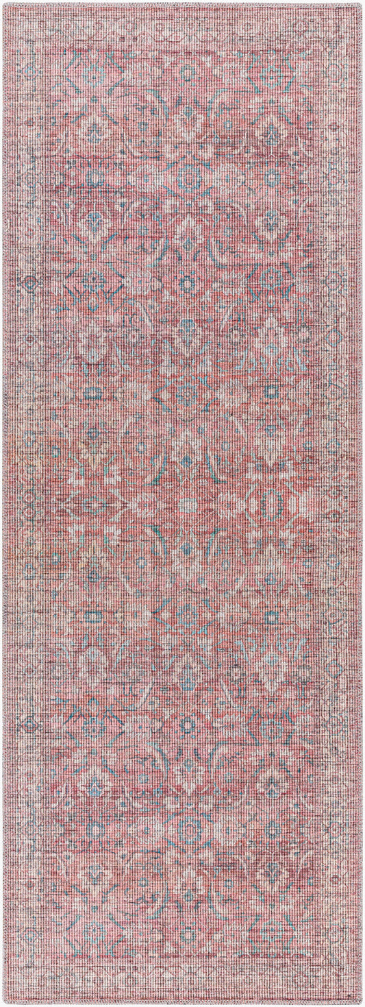 Farrell FRL-2307 7ft Runner Machine Woven Washable Runner Rug