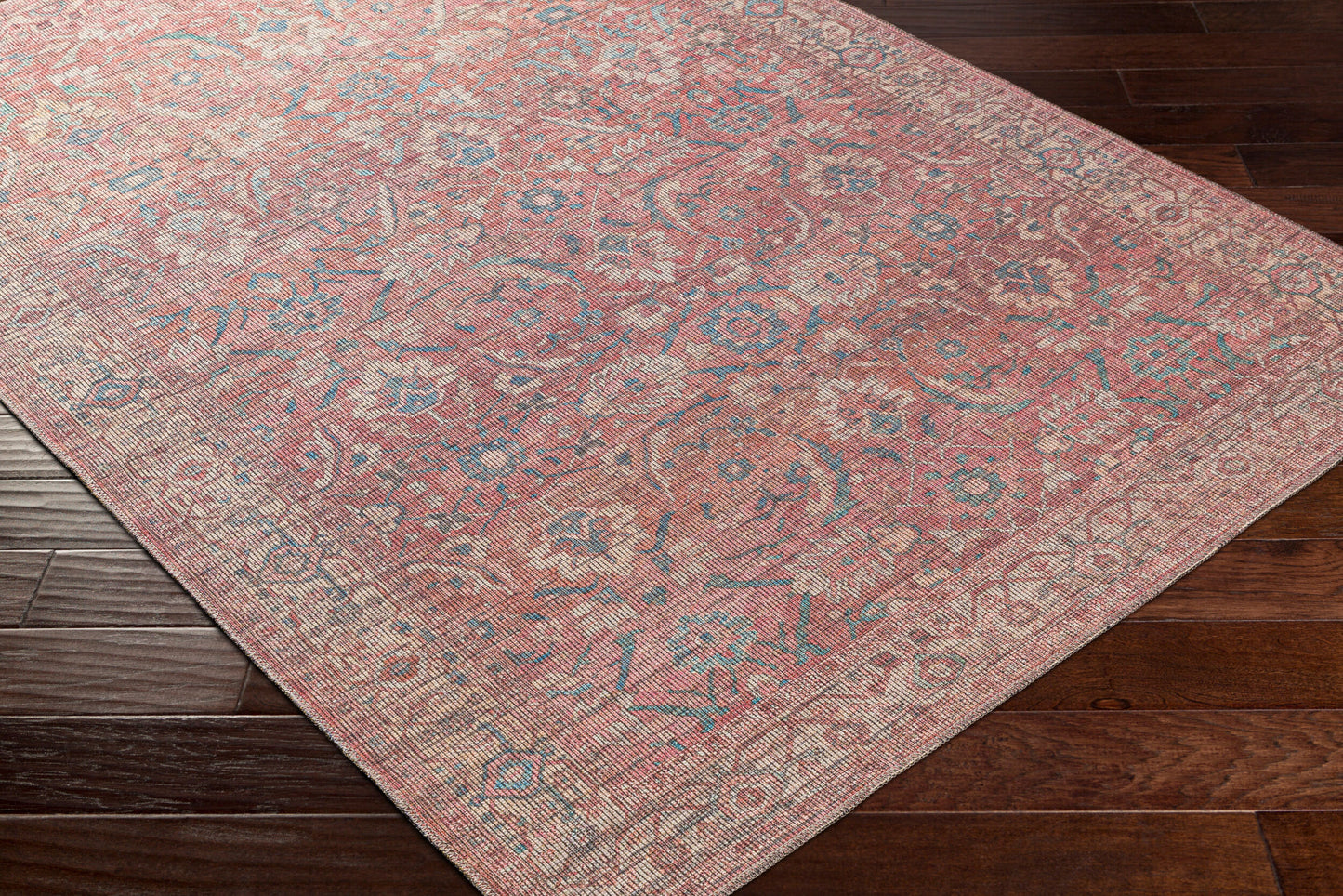 Farrell FRL-2307 7ft Runner Machine Woven Washable Runner Rug