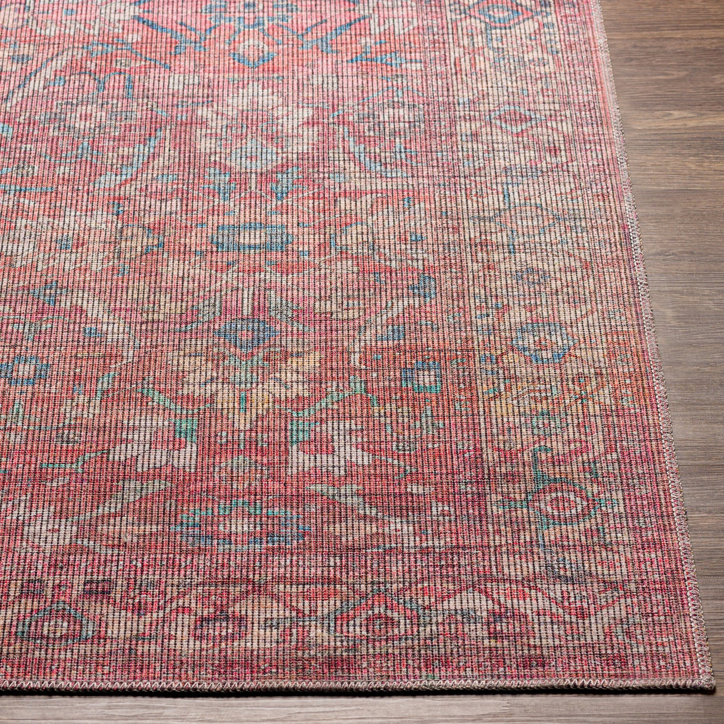 Farrell FRL-2307 7ft Runner Machine Woven Washable Runner Rug