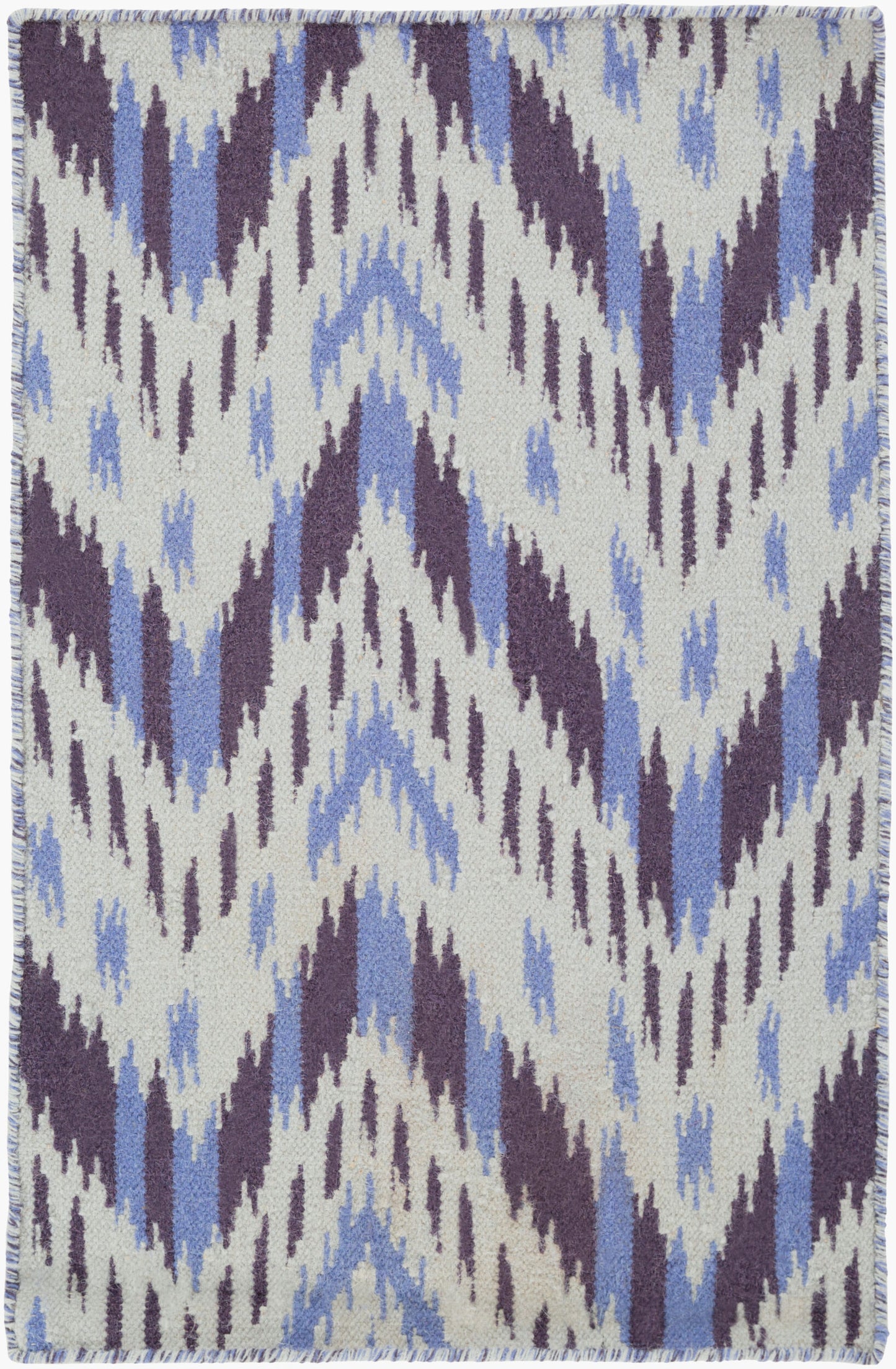 Alfombra de lana hecha a mano Front Porch FRP-1002 de 8' x 11'