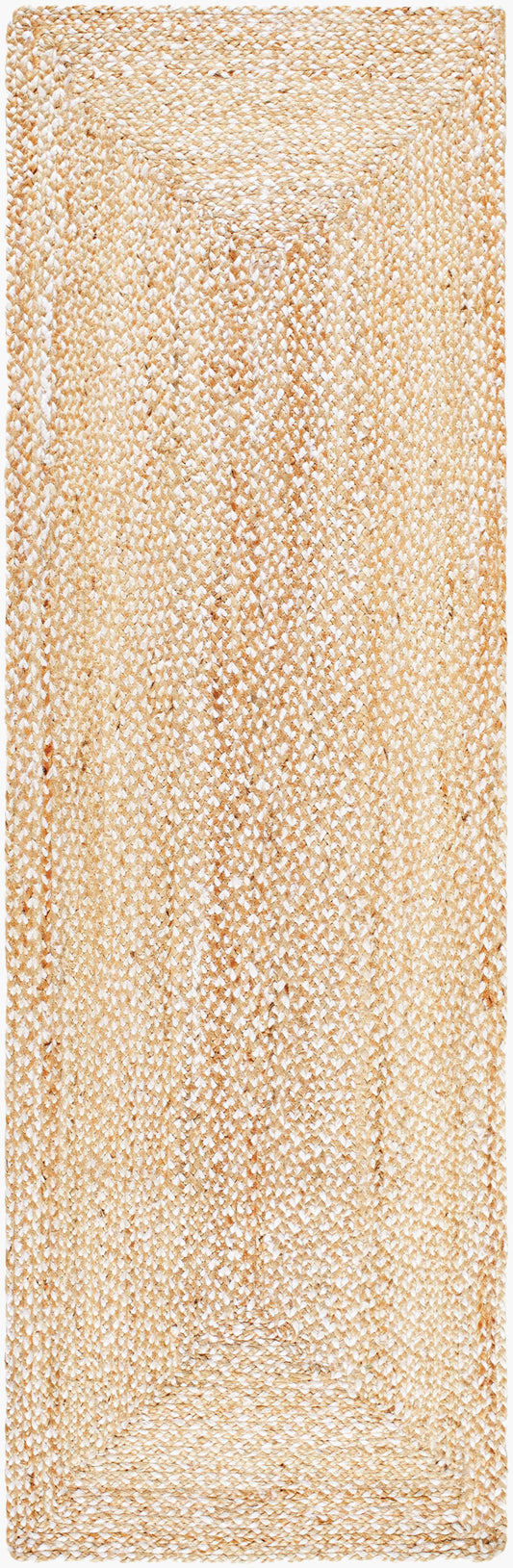 Firat FRT-2301 8ft Runner Handmade Jute Runner Rug