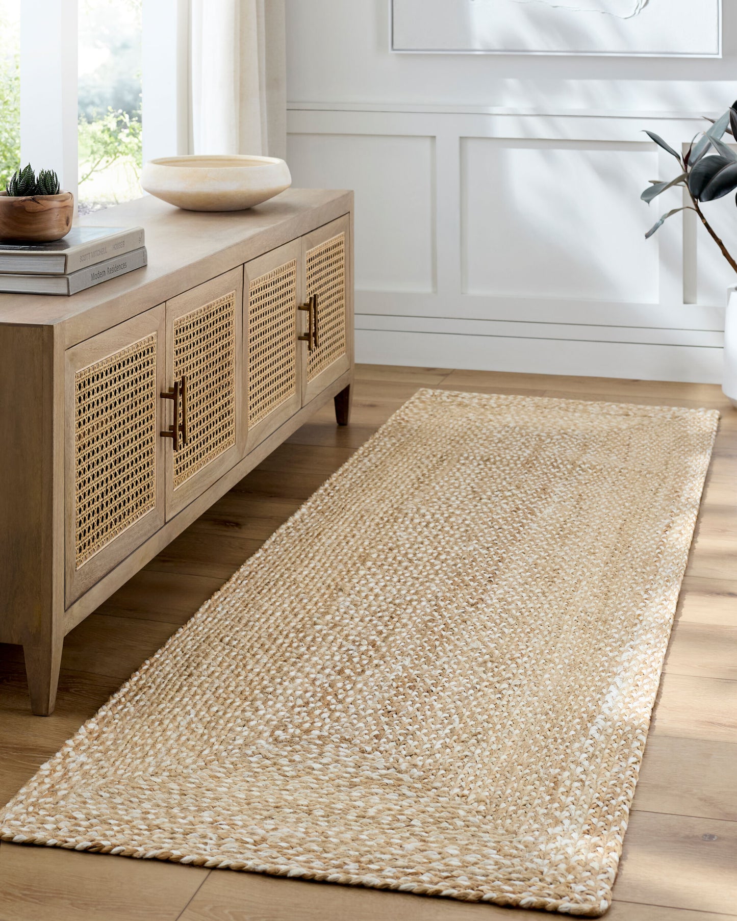 Firat FRT-2301 9' x 12' Handmade Jute Area Rug