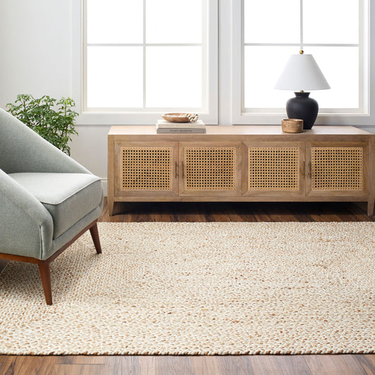 Firat FRT-2303 8ft Runner Handmade Jute Runner Rug
