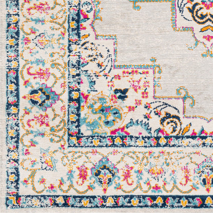 Floransa FSA-2302 5' x 7' Machine Woven Area Rug