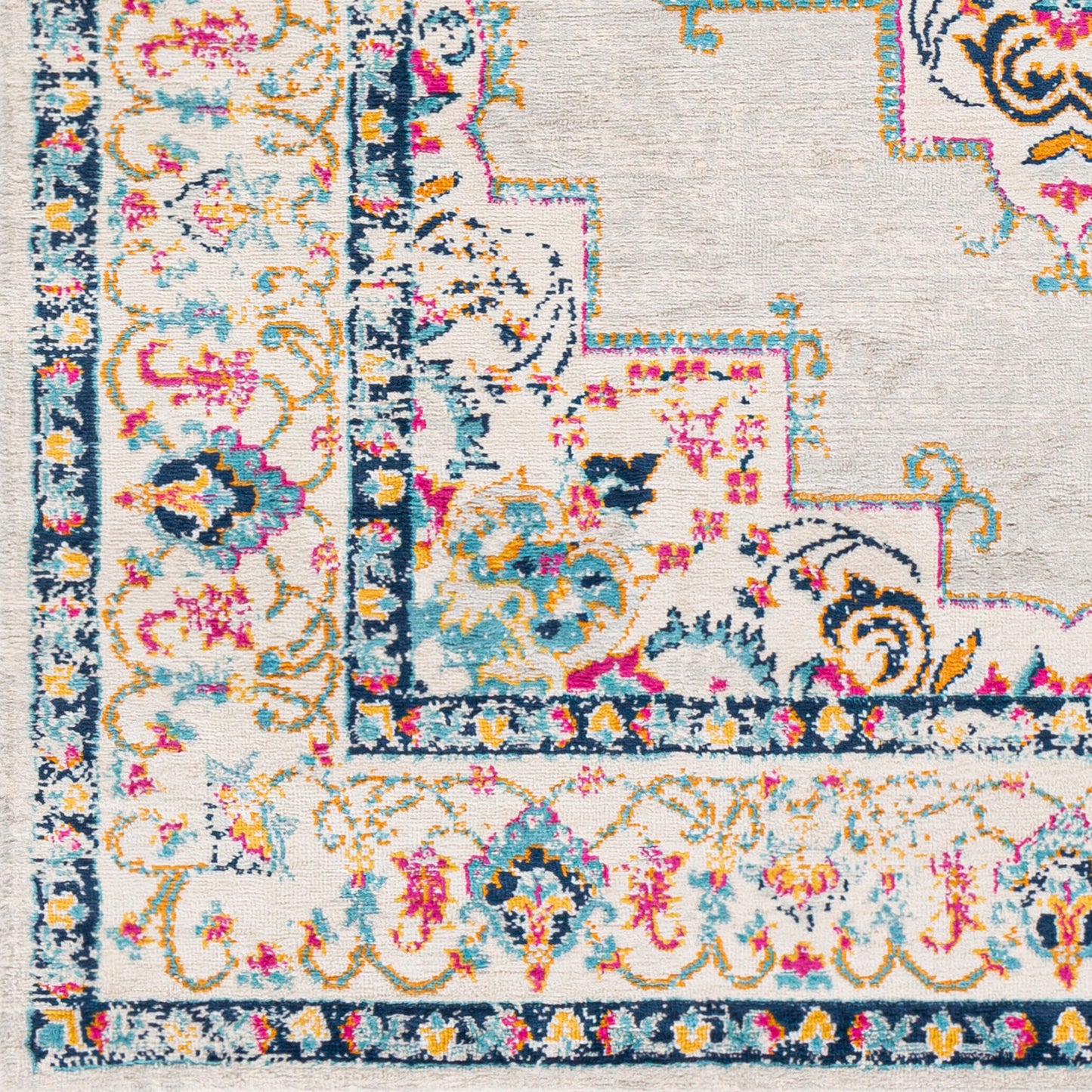 Floransa FSA-2302 9' x 12' Machine Woven Area Rug