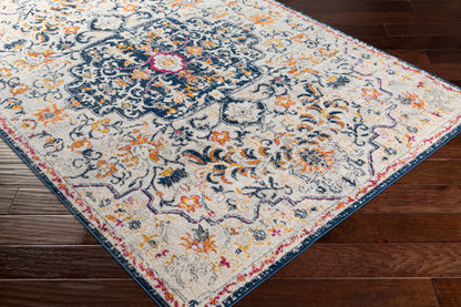Floransa FSA-2313 5' x 7' Machine Woven Area Rug
