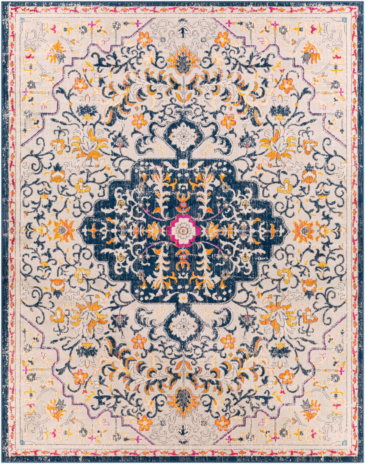 Floransa FSA-2313 8' x 10' Machine Woven Area Rug