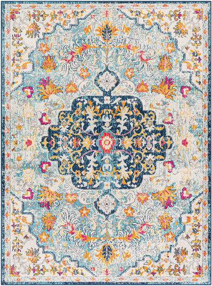 Floransa FSA-2314 5' x 7' Machine Woven Area Rug