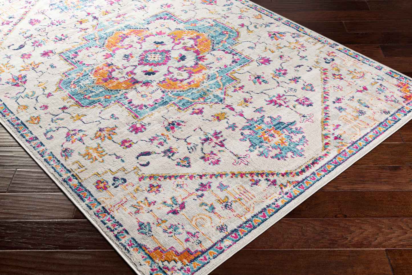 Floransa FSA-2315 9' x 12' Machine Woven Area Rug