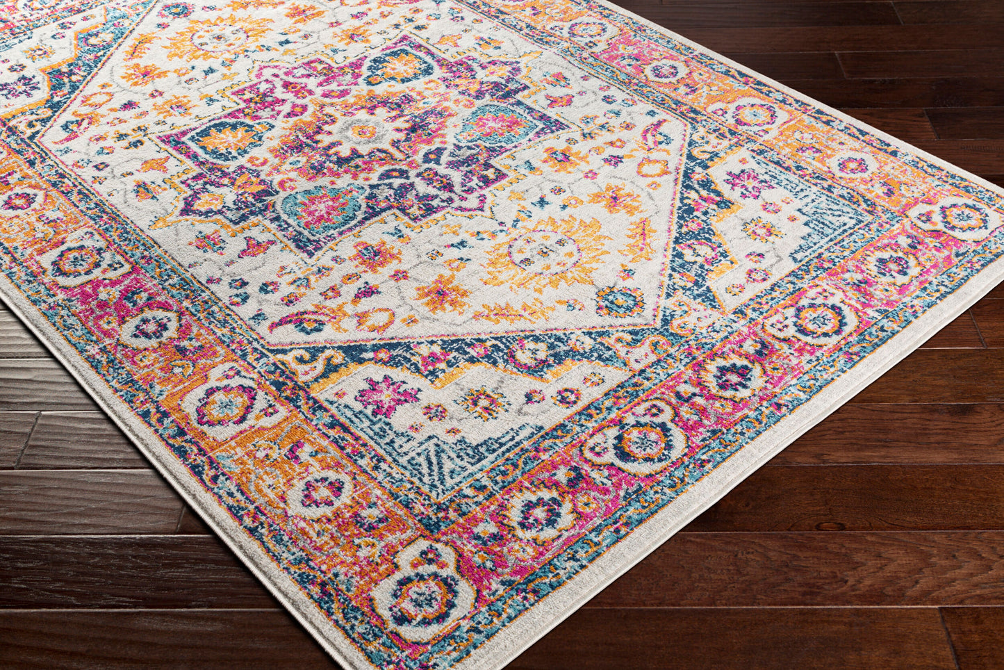 Floransa FSA-2316 6' x 9' Machine Woven Area Rug