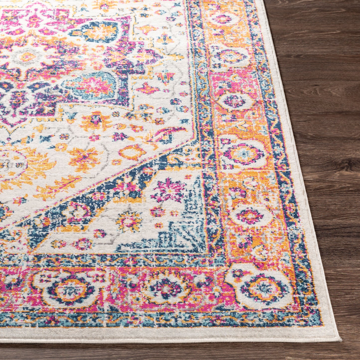 Floransa FSA-2316 6' x 9' Machine Woven Area Rug