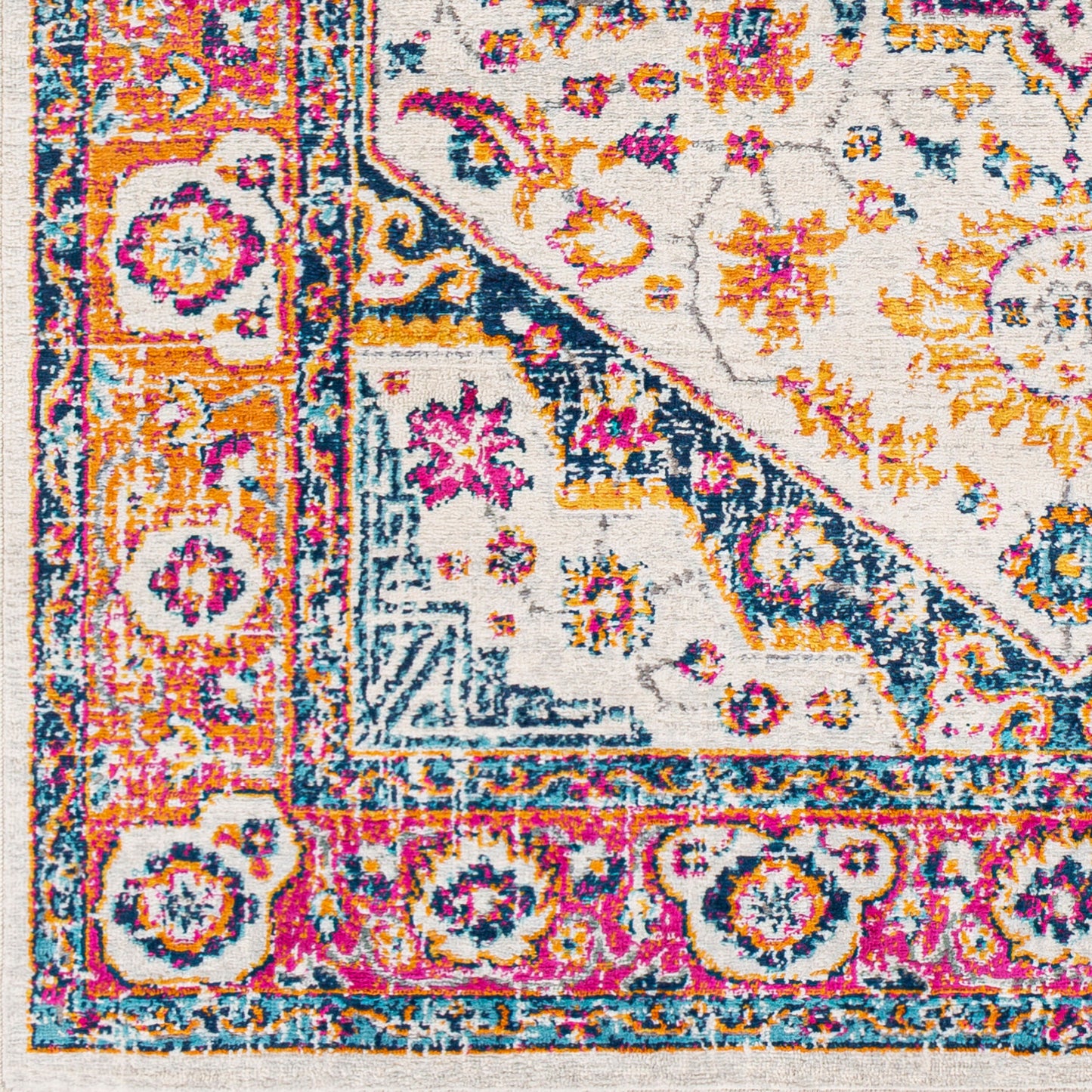 Floransa FSA-2316 6' x 9' Machine Woven Area Rug