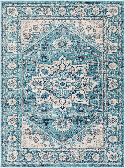 Alfombra tejida a máquina Floransa FSA-2319 de 1,52 m x 2,13 m