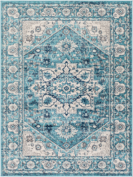 Alfombra tejida a máquina Floransa FSA-2319 de 1,52 m x 2,13 m