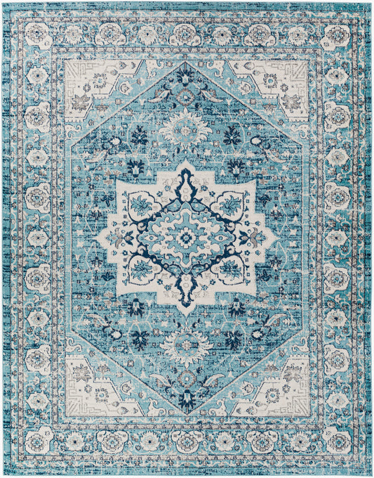 Floransa FSA-2319 8' x 10' Machine Woven Area Rug