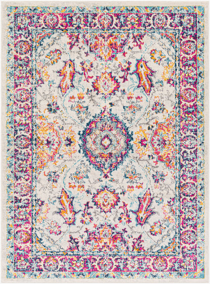 Floransa FSA-2320 9' x 12' Machine Woven Area Rug