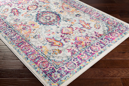 Floransa FSA-2320 5' x 7' Machine Woven Area Rug